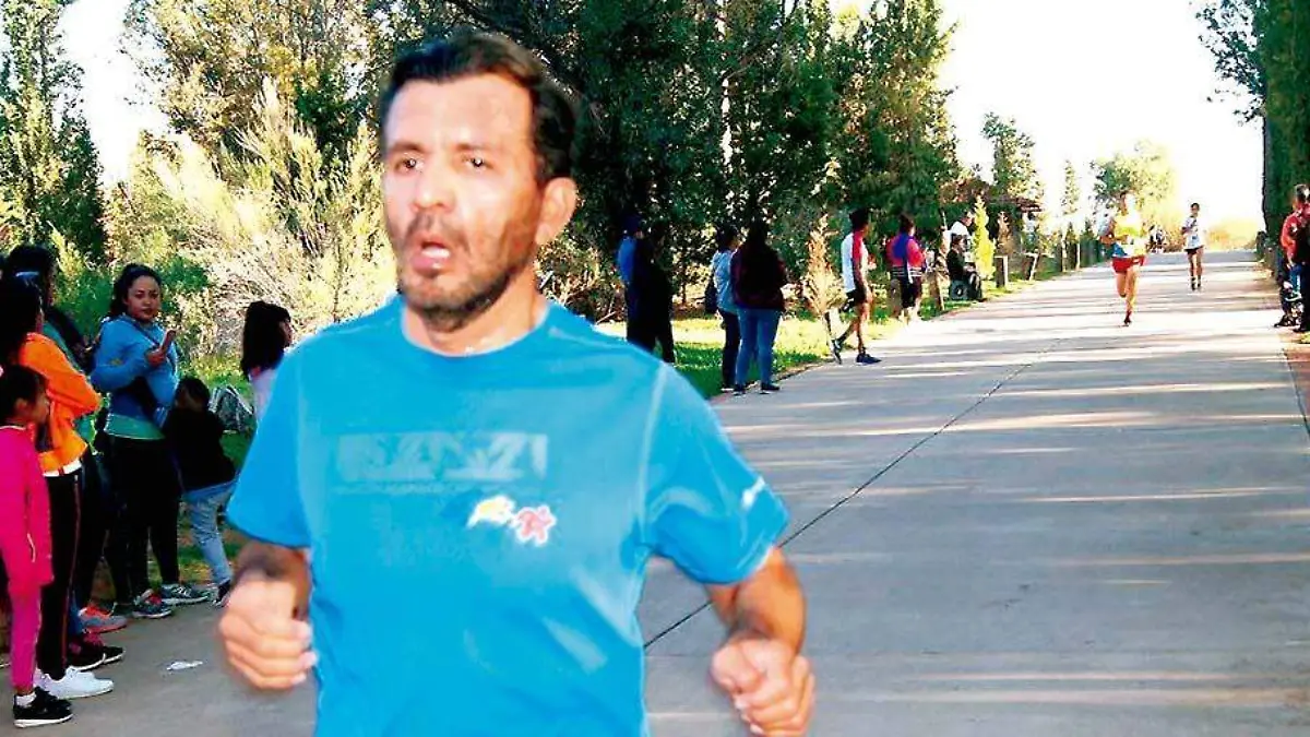 El triatleta José Luis Carrillo Polo, durante una competencia